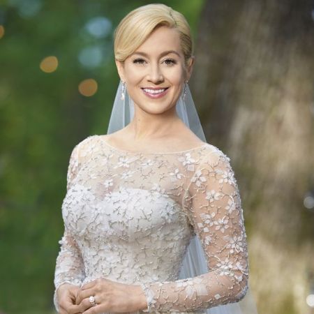 Kellie Pickler shared a picture dawning on her wedding dress. 